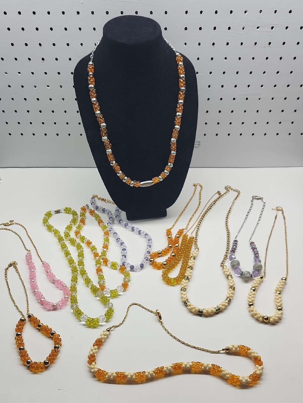 Bundle Of 12 Costume Necklaces